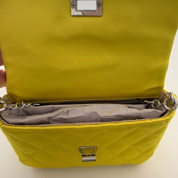 India Hicks Consort Bag - Yellow - NEW - Picture 10 of 10